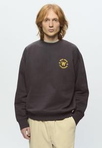 Толстовка DOUBLE A BY W.W. WWNOEL AA SEAL PRINT, Licorice/Brown