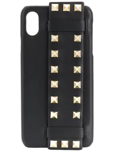Чехол Rockstud для iPhone X Valentino Garavani, черный
