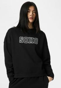 Толстовка Pieces PCRISSO LOOSE, Black