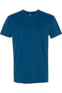 Футболка унисекс из замши Next Level, цвет cool blue