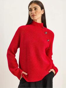 Bianco Lucci Свитер красного цвета