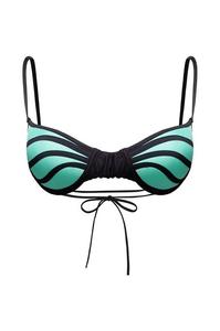 ALLURE TOP бюстгальтер для плавания God Save Queens, черный