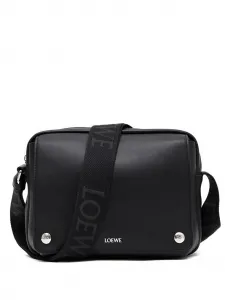 Сумка через плечо с логотипом LOEWE, черный