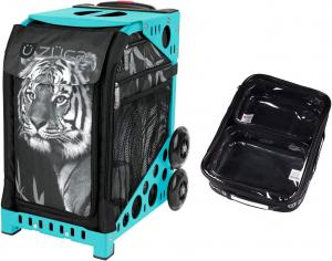 Спортивная сумка Zuca - Tiger с подарочными пакетами: один большой и два маленьких (бирюзовая оправа)