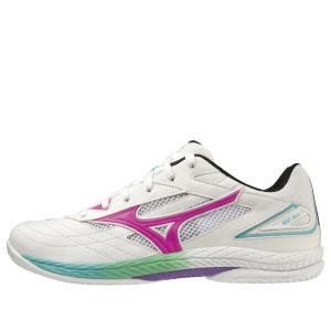Кроссовки wave drive 9 'white and pink' Mizuno, белый