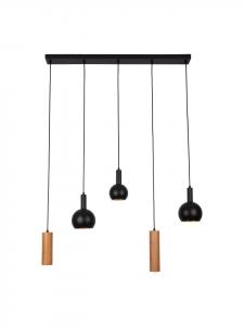Näve Подвесной светильник "CUSCO" черного цвета - (Д)95 см x (Ш)15 см x (В)150 см