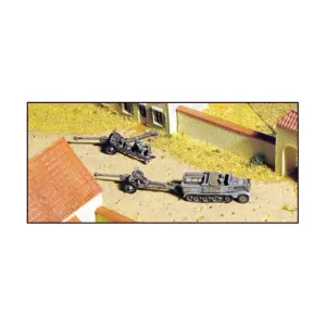 7,62см ПАК 36(р), WWII Micro Armour - Germany - Towed & Manpacked Anti-Tank Weapons (1:285)