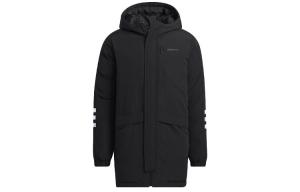 Пуховик мужской черный Adidas, черный