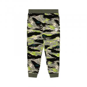 A Bathing APE Camouflage Print Tapered Track Pants Aape, Ginger Yellow KHM