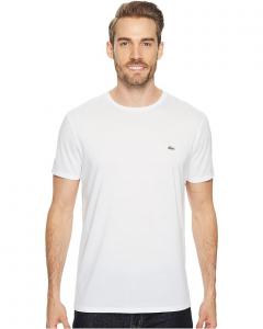 Футболка Lacoste Short Sleeve Pima Crew Neck, белый