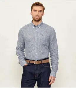 Льняная рубашка Линтон Barbour, синий