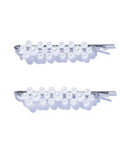 Iris47/набор заколок с калейдовым жемчугом/набор жемчужных заколок для волос, цвет Wht