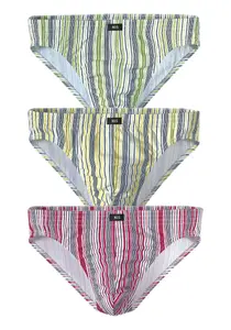 Трусы H.I.S "в модную полоску" (упаковка, 3 шт.), цвет Gestreift