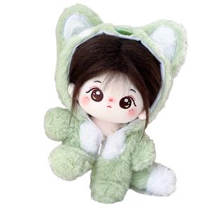 Хлопковая кукла 'Mengmei' плюшевая кукла высотой 20см MENGWAGONGDIAN