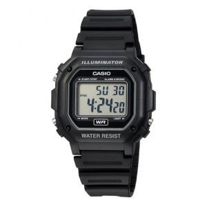 Часы CASIO Waterproof Sports Mens Black Digital, черный