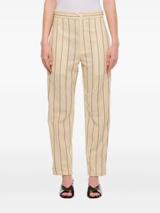 Setchu брюки в полоску, нейтральный