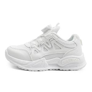 Детские кроссовки для бега низкие дышащие устойчивые к истиранию WARRIOR, белый