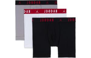 Мужские трусы Flight 3 шт Jordan, 3 шт (Черный/Белый/Серый)