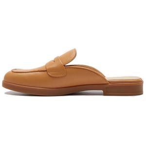 Женские сандалии с закрытым носком и резиновой подошвой, устойчивые к истиранию LE SAUNDA, Brown Coffee Cml