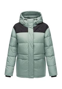 Стеганая куртка Wikesh Ragwear, пыльно-зеленый