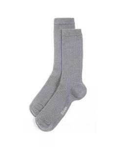 ЭКО-СОЗНАТЕЛЬНЫЕ КАШЕМИРОВЫЕ НОСКИ CREW Stems, серый