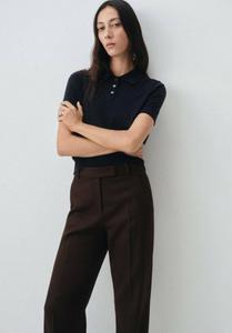 Поло Mango Polo shirt, Blue