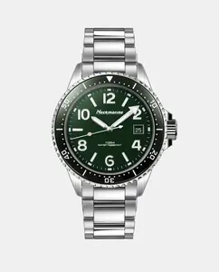 Стальные женские часы Cockpit NKM4514L10M Neckmarine, серебряный