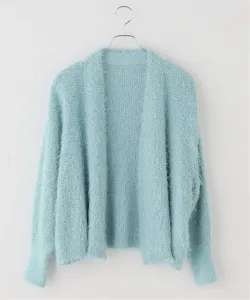 Кардиган с ворсистой текстурой и грубым рисунком Noble, цвет Green B