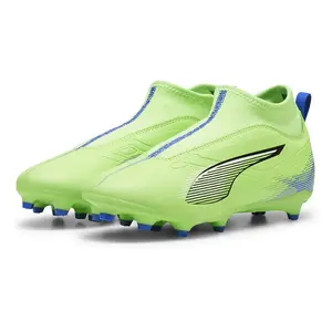 Футбольные бутсы Puma Ultra 5 Match+ Ll FG/AG Jr, зеленый