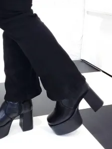 Ботинки на платформе, черные Yosuke Usa