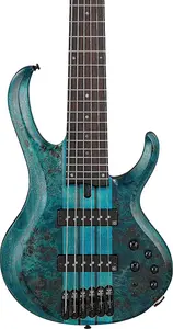 Бас-гитара Ibanez BTB946 Standard с 6 струнами, грифа из розового дерева, цвет Cosmic Blue