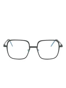 Солнцезащитные очки Walker в квадратной оправе Veronika Wildgruber, зеленый