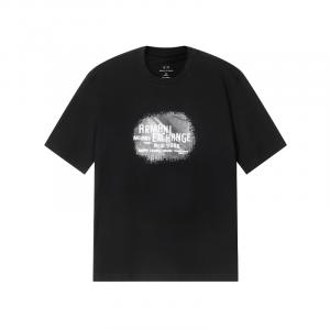 ARMANI EXCHANGE Футболка AE SS25 мужская black