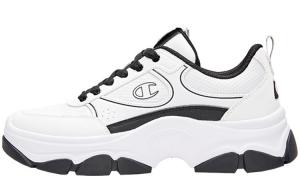 Champion Черно-белые женские кроссовки на массивной подошве с низким верхом, цвет Black White