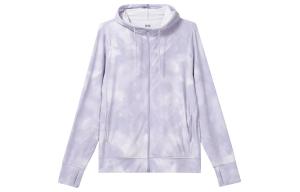 Женская одежда для защиты от солнца с УФ-фильтром Светло-синяя фиолетовая UNIQLO