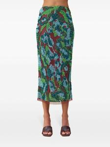 Cult Gaia юбка Лира, красный