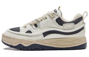 Женские низкие кроссовки для скейтбординга reputation 3 5 LINING, бежевый белый черный