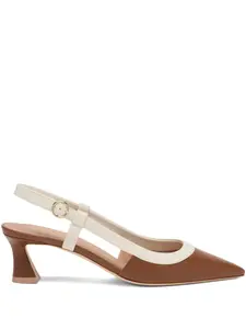 Туфли Tate с ремешком на пятке Malone Souliers, коричневый