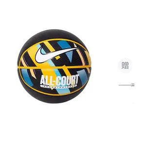 Nike Баскетбольный мяч PU черный желтый синий размер 7 тренировочный unisex