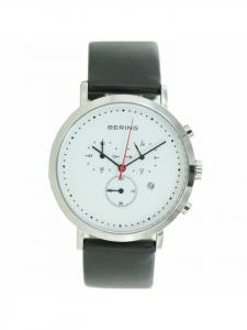 Bering Аналоговые часы для взрослых, черные