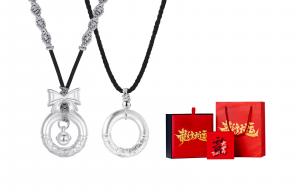 MISS TOOYA Серебряное колье унисекс