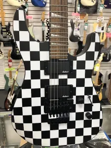 Jackson X Series Soloist, SLX DX, гриф Laurel, Checkered Past