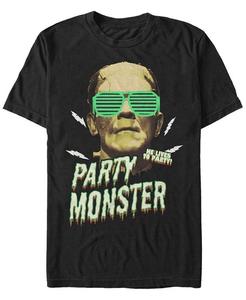 Мужская футболка с короткими рукавами Universal Monsters Frankenstein Party Monster Fifth Sun, черный