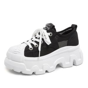 GIGIRYO Женские низкие кэжуал кеды черные, цвет Black