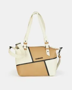 Сумка Shopping en color multitejano Caminatta, песочный