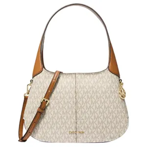 Coated Canvas One Shoulder Handbag Small Women's Vanilla MICHAEL KORS, basic set (bag)