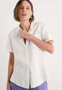 Блузка на пуговицах DRYDOCK Seasalt Cornwall, белый