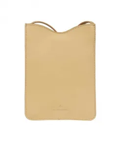 Стильная кожаная сумка через плечо Il Bisonte, бежевый