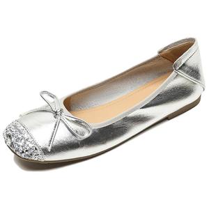 Повседневные однобортные туфли женские City camel, Silver