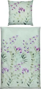 Постельное белье нефрит 1x 135x200 см + 1x 80x80 см Erwin Müller